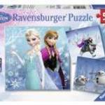Ravensburger 09264 Jégvarázs jeges kaland 3x49 darabos puzzle fotó