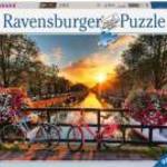 Ravensburger (19606) Biciklik Amszterdamban 1000 db-os puzzle fotó