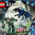 LEGO® (75571) Avatár - Neytiri és Thanator az AMP Suit-os Quaritch ellen fotó