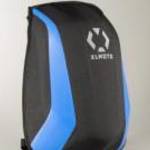 Új XLMOTO kék/fekete mintás, merevfalú motoros hátizsák eladó (24 liter) fotó