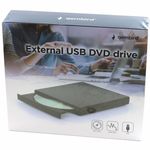 Gembird külső USB DVD író-olvasó fotó