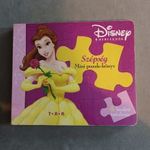 Disney Hercegnők sorozat - A Szépség és a Szörnyeteg - Szépség Mini puzzle-könyv (4 db kirakó) fotó
