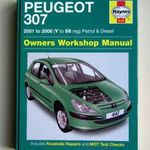 Peugeot 307 Berline, 307 Break / SW javítási könyv (2001-2008) Haynes fotó