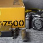 Nikon D7500 használt + ajándék 64 GB SD kártya fotó