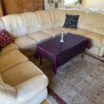 Bőr ülőgarnitúra ágyazható kanapé fotó