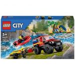 LEGO? CITY 60412 Tűzoltóautó mentőcsónakkal fotó