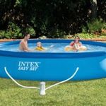 Intex Easy vízforgatós medence szett 396x84 cm, vízforgatóval - 28142 fotó