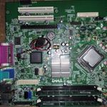 RETRO PC alkatrész - alaplap - LGA 775 - DELL OPTIPLEX 760 - DELL E93839 GA0402 - E8400 3 GHz - 4 GB fotó