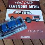 LADA 2101 1200 "Régi idők legendás autói" 94 szám DeAgostini 1: 43 ÚJSÁGGAL!!! BONTATLAN!!! fotó