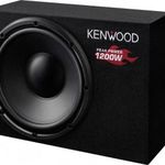 Kenwood KSC-W1200B Autó passzív mélysugárzó 1200 W fotó