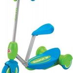 Sporteszközök - Razor Jr. Lil' E elektromos roller (Zöld-Kék) fotó