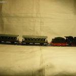H0 1: 87 Piko DB 98 002 gőzmozdony + 2db oldtimer személyvagon , mozdony, vasútmodell fotó