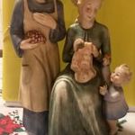 Régi "Szent család" Goebel/Hummel porcelán fotó