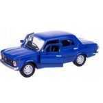 Fiat Polski 125 / fém autómodell - retro / kék fotó