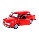 Trabant 601 fém autómodell - retro/piros fotó
