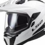 LS2 MX701 EXPLORER SOLID WHITE-06 - LS2 Helmets fotó