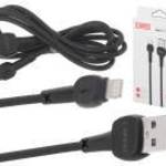 L-brno USB-Lightning kábel, 100cm, fekete fotó