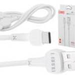 L-brno USB-TypeC kábel, 100cm, fehér fotó
