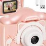 Kruzzel rózsaszín digitális fényképezőgép fotó