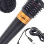 Karaoke professzionális vezetékes dinamikus mikrofon fotó