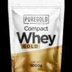 Compact Whey Gold fehérjepor - 1000 g - PureGold - vanília turmix fotó