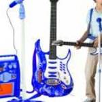 Elektromos gitár+mikrofon+erősítő - Kruzzel fotó