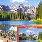 CASTORLAND Puzzle 92x68cm Misurina tó Olaszország - 3000 fotó