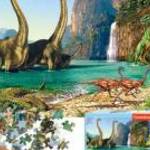 CASTORLAND Puzzle a dinoszauruszok világában - 60 fotó