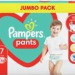 Pampers Pants 7 Jumbo Pack bugyipelenka XXL 17kg< 38db fotó