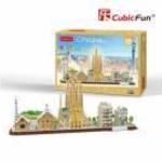 CubicFun - 3D puzzle City Line Barcelona fotó