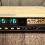 RETRO rádiós óra - VFD kijelzős - PDR 1000 fotó
