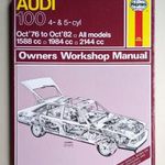 Audi 100 és 100 Avant javítási könyv (1976-1982) Haynes fotó
