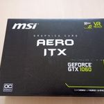 MSI GeForce GTX 1060 AERO ITX 3G OC fotó