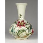1R047 Hibátlan vajszínű Zsolnay porcelán váza 145 cm fotó
