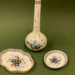 MALÉV jelzéssel Herendi porcelán szett, három darab gyönyörű porcelán - MALÉV relikviák... fotó