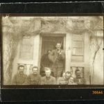 Magyar katonák hegedűvel, cimbalommal, egyenruha, zene, hangszer, 1. világháború, 1910-es évek, E... fotó