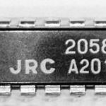 2058D JRC IC ( NJM2058 QUAD OPERATIONAL AMPLIFIER IC ) fotó