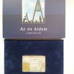 Az én hidam - A Megyeri híd - könyv + Híd Pénz ezüstözött fém plakett -T4 fotó