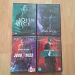 A teljes 4 részes John Wick dvd gyűjtemény. ( Olvass. ) + ajándék . fotó