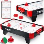 Mini léghokI asztal - Air Hockey , piros Neo-sport NS-424 fotó