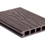 kültéri burkolólap 2, 5 x 14, 8 x 400 cm, Dark Wood, WPC fotó