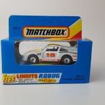 Matchbox MB41 Racing Porsche '10-es rajtszám, fehér alapon színes kivitel [Macau - bontatlan] fotó