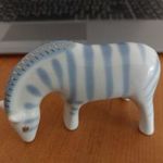 Ritka porcelán zebra. 9900.-Ft fotó