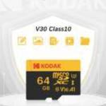 Új, Kodak® Micro SDXC memóriakártya, 64 GB, Class 10 félár alatt fotó