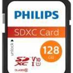 Philips FM12SD55B/00 memóriakártya 128 GB SDXC UHS-I Class 10 - PHILIPS fotó