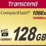 Transcend 1000x CompactFlash 128GB MLC memóriakártya fotó