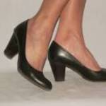 Minozzi fekete kényelmes csinos olasz bőr cipő 38 fotó