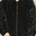 Cha-cha fekete bomber jellegű kabát bomber dzseki XL fotó