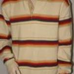 Gant férfi pamut galléros csíkos piké pulóver XXL fotó