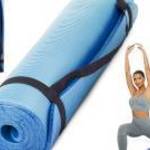 Jógamatrac / fitness szőnyeg 180x60cm, kék fotó